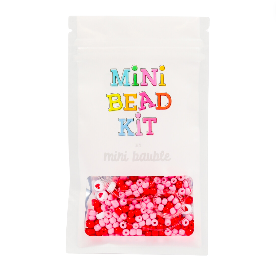 Queen of Hearts, Mini Bead Kit 2 Friendship Bracelets