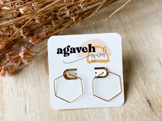Hexi Hoops earrings