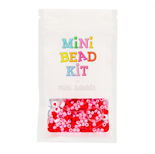 Queen of Hearts, Mini Bead Kit 2 Friendship Bracelets
