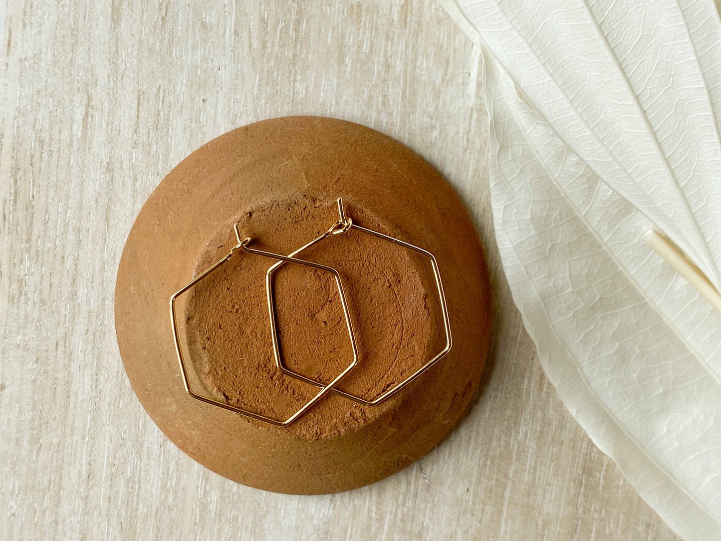 Hexi Hoops earrings